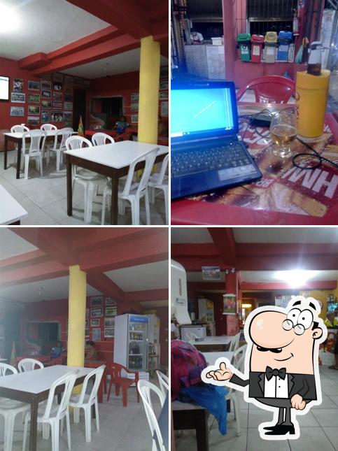 O interior do Restaurante