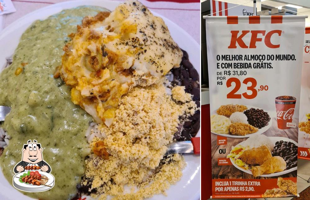 Platos en KFC