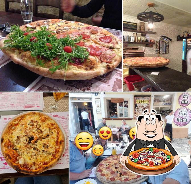 Scegli una pizza a Pizzeria Stari Saloon - Poreč