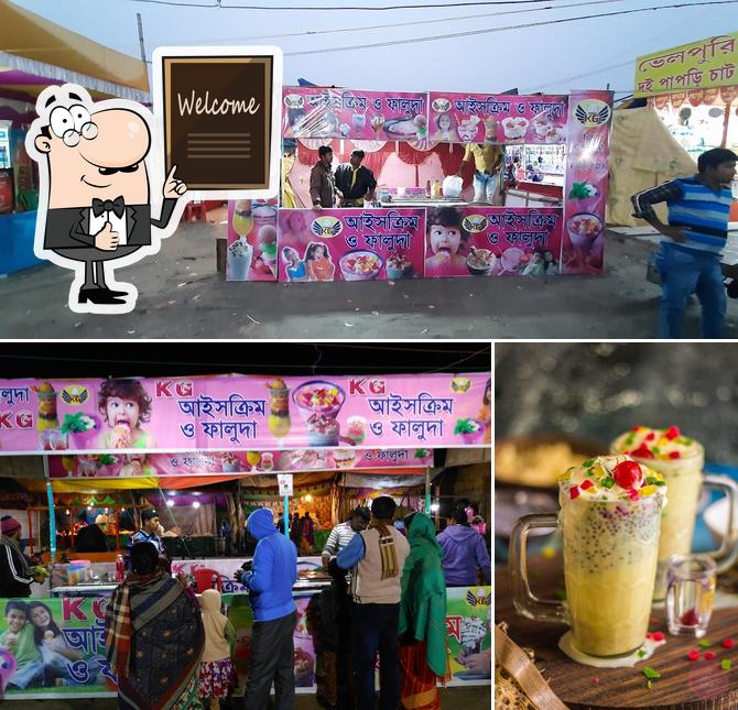 Look at the image of KG ICE CREAM & FALOODA