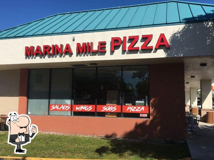 See this picture of Marina Mile Pizza