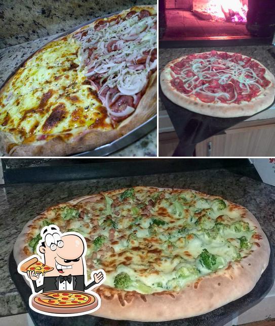 Consiga pizza no Moinho Pizzas