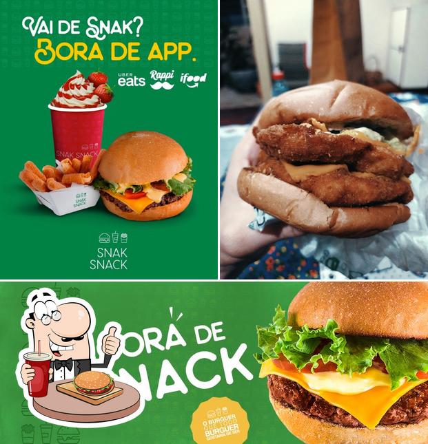 Tómate una hamburguesa en Snak Snack Burger