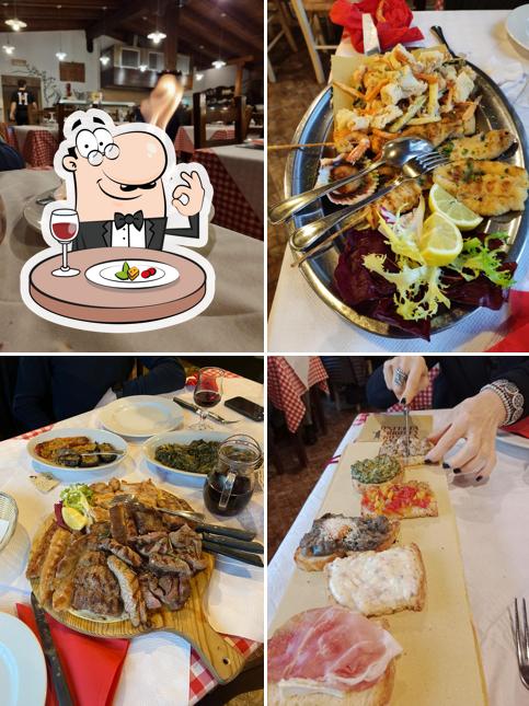 Cibo al Osteria Grotta Rossa