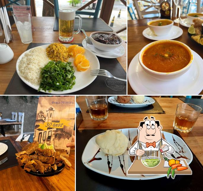 Salada de algas em Graça Mineira