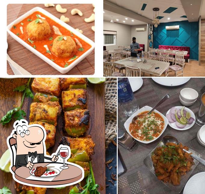 Order meat dishes at The Gardenia Restaurant