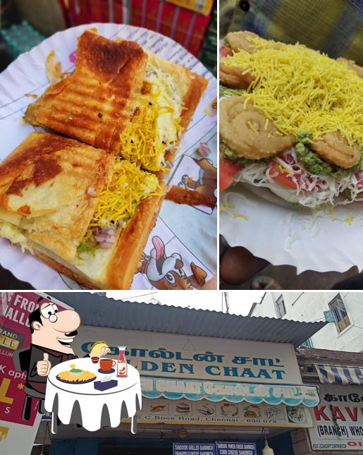 Try out a burger at Golden Chat