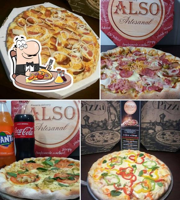 Peça diversos estilos de pizza