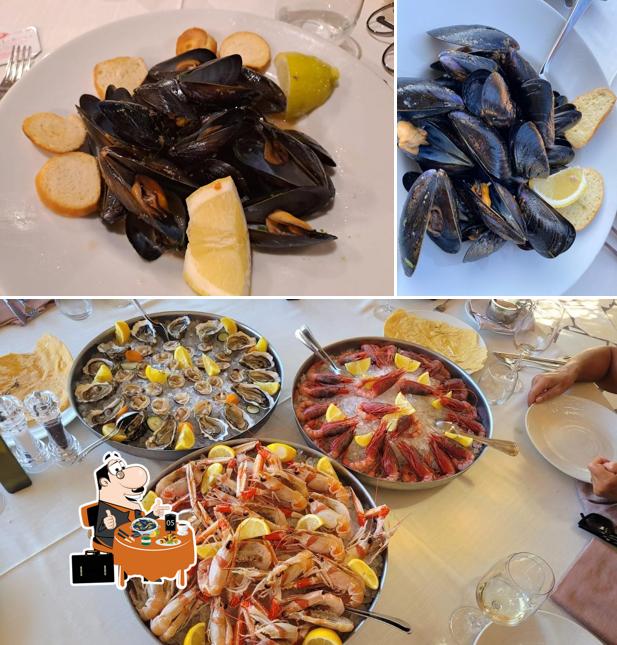 Cozze al Ristorante La Rocca da Chiara