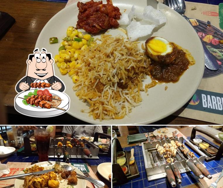Food at Barbeque Nation