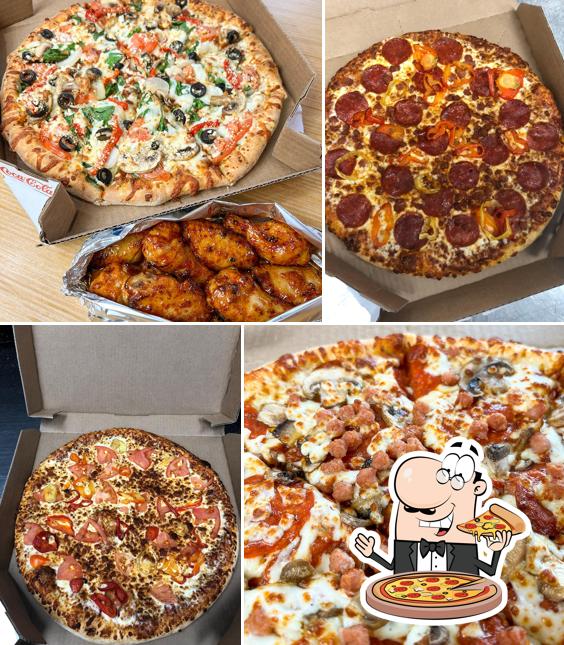 Choisissez différents genres de pizzas