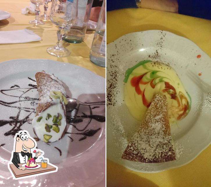Pizzeria "da Calogero" serve un'ampia gamma di dolci