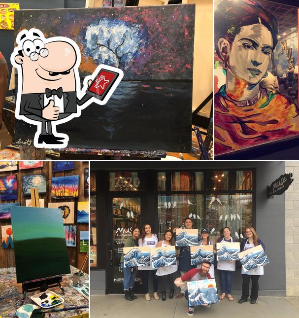 Muse Paintbar Mosaic District in Merrifield Restaurant reviews