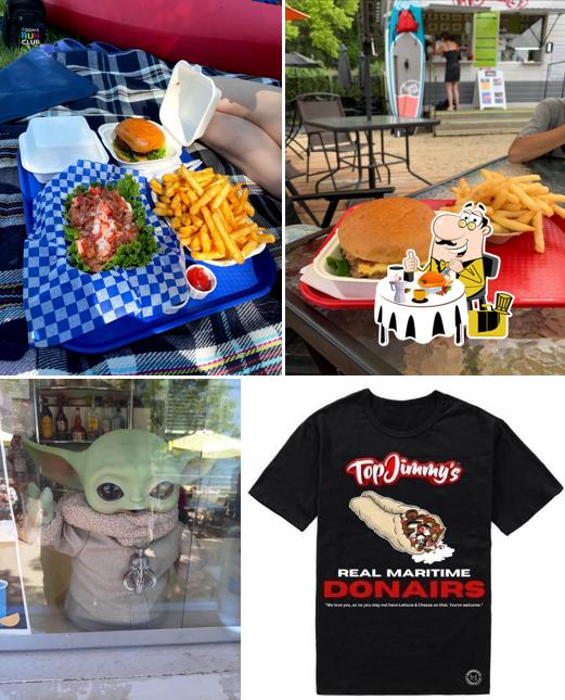 Top Jimmy's Canoe Beach Cafe, 7720 36 St NE in Salmon Arm Restaurant