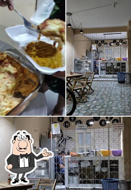 O interior do Delicias da Neta