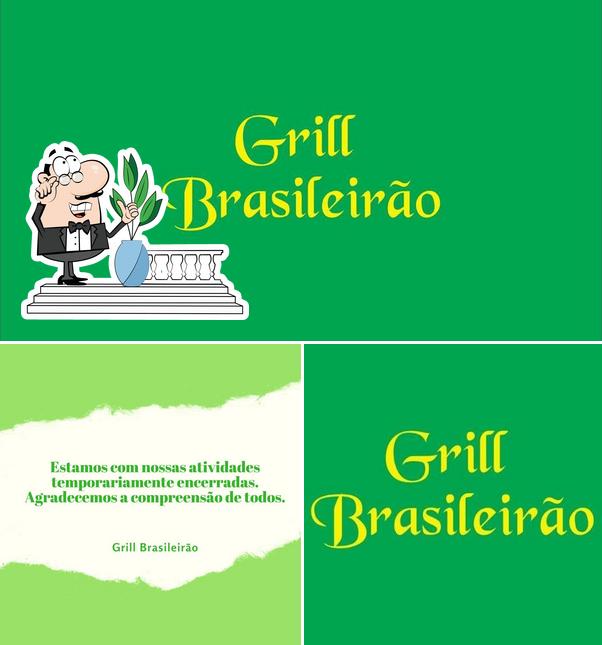 O exterior do Grill Brasileirão