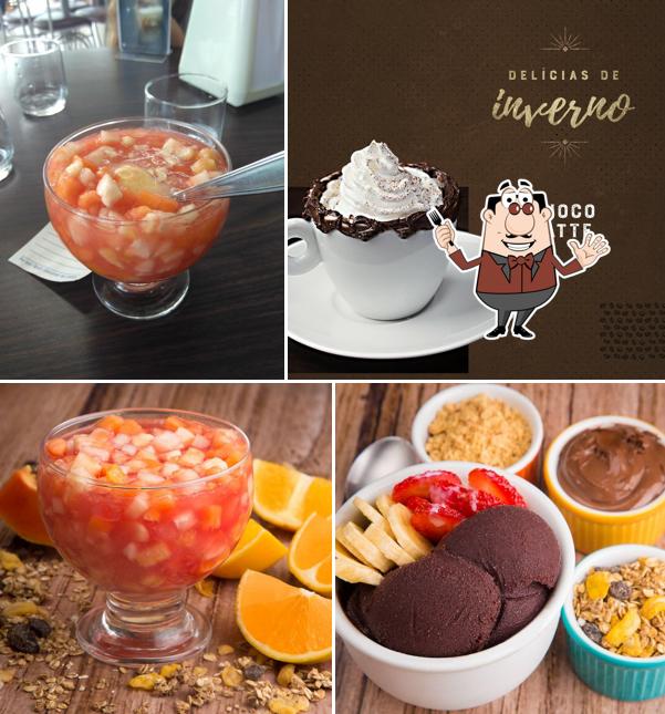 Comida em Sabor de Fruta Sorveteria e Café