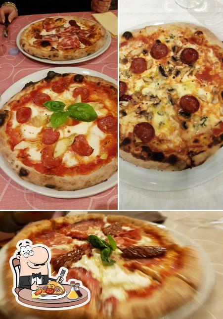 Scegli una pizza a Pizzeria Fiordaliso