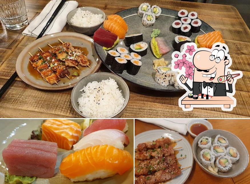 Les sushis sont une cuisine populaires provenant du Japon