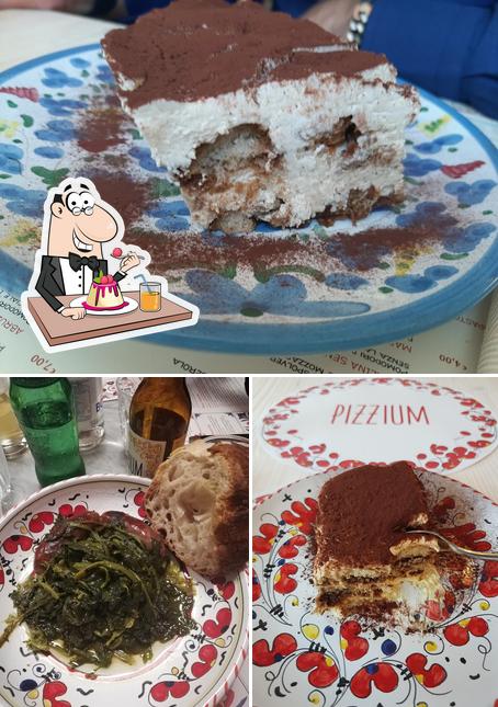 Pizzium - Gallarate serve un'ampia selezione di dessert