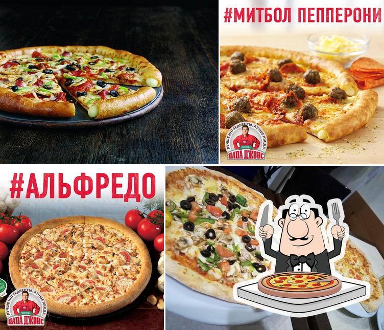 Prenez des pizzas à Papa Johns