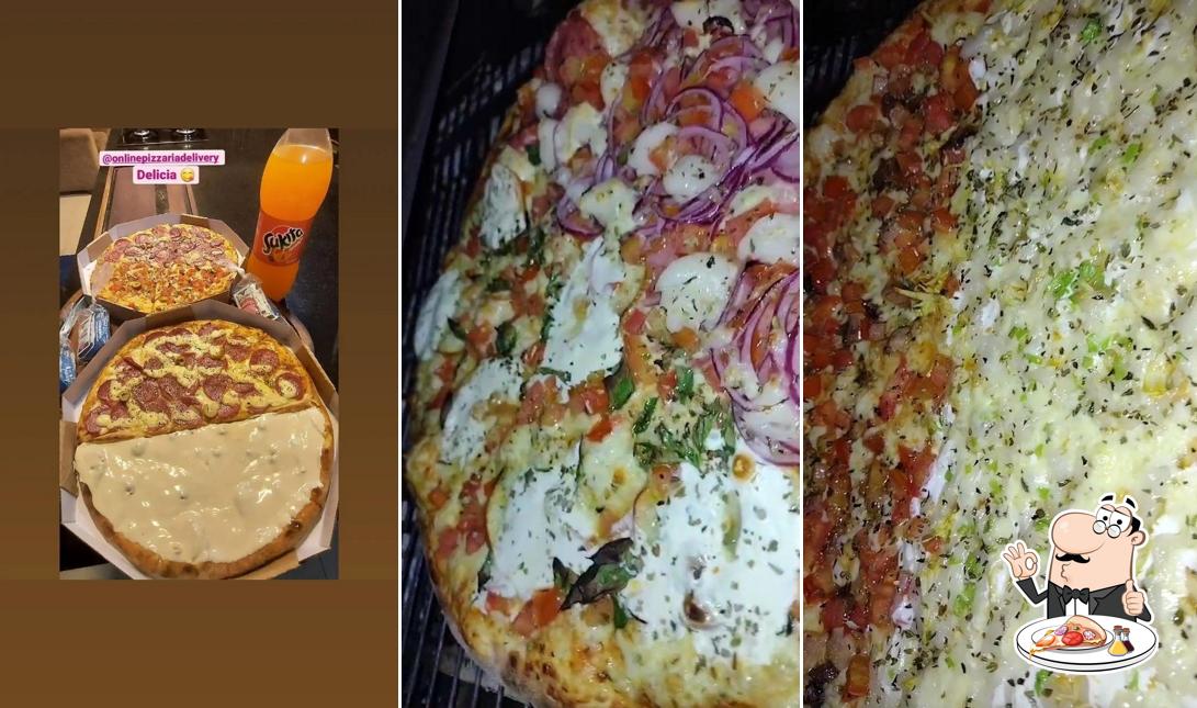 No Online Pizzaria Delivery, você pode pedir pizza