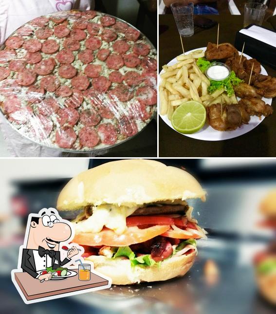 Comida em Texas Burger