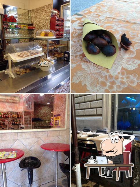 La immagine di interni e cibo da Caffè Negresco