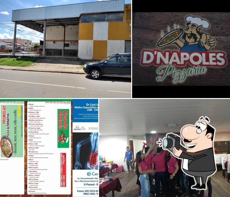 Here's a photo of D´napoles pizzaria