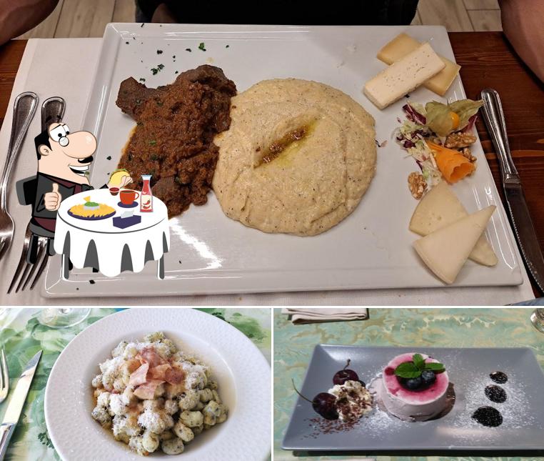 Piatto di formaggi al Ristorante La Torre