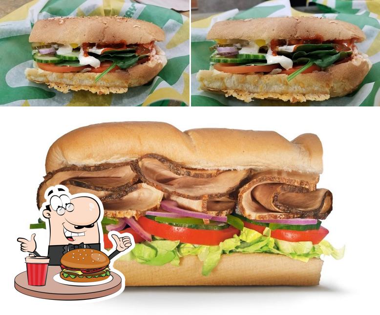 Commandez un hamburger à Subway