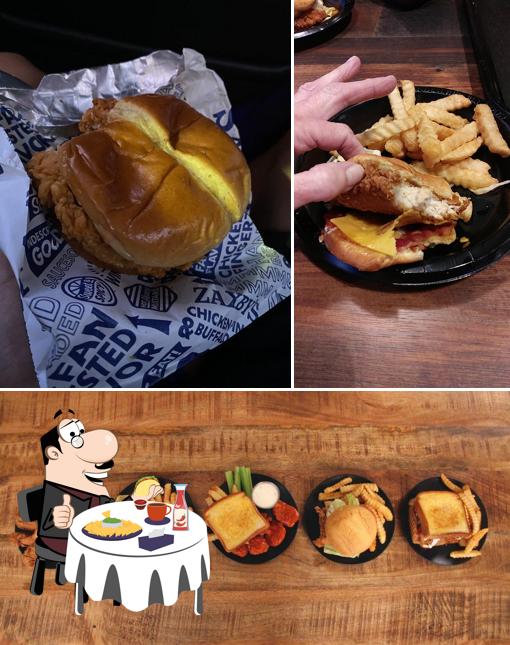 Get a burger at Zaxby's Chicken Fingers & Buffalo Wings