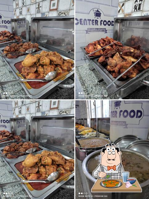 Asas de frango em Center Food - Restaurante e self-service