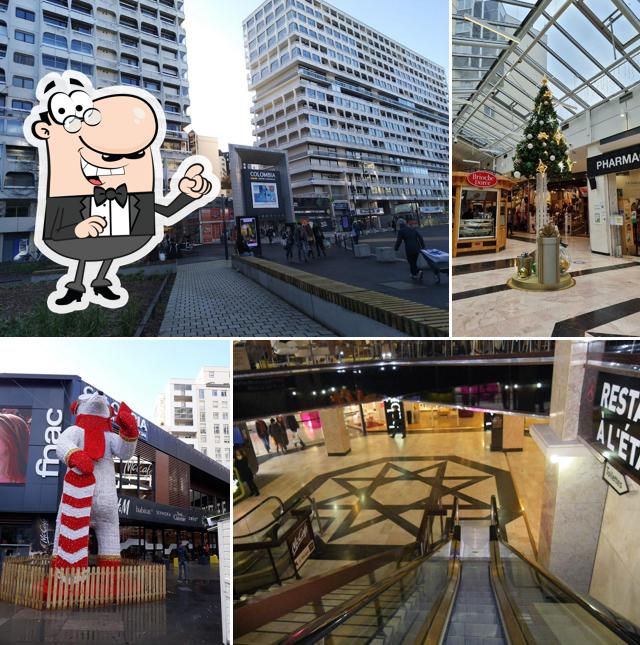 Jetez un coup d’œil à quoi ressemble Centre commercial Colombia à l'extérieur