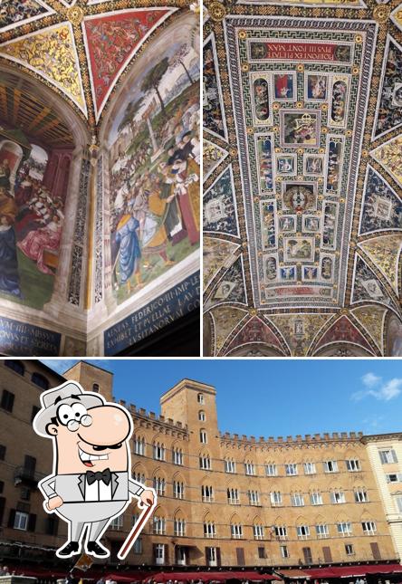 Goditi la vista dagli esterni di Cor Magis Siena