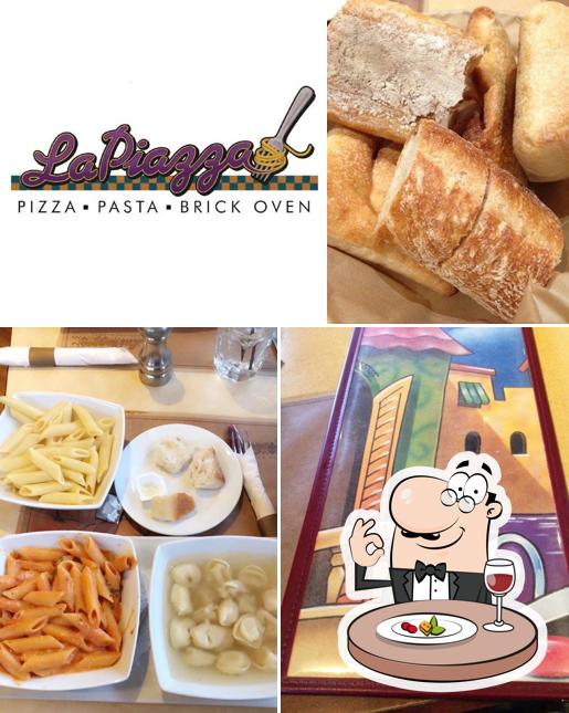 Meals at La Piazza Pizzeria Restaurant