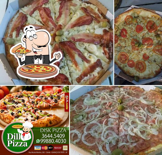 Consiga pizza no DILL PIZZA