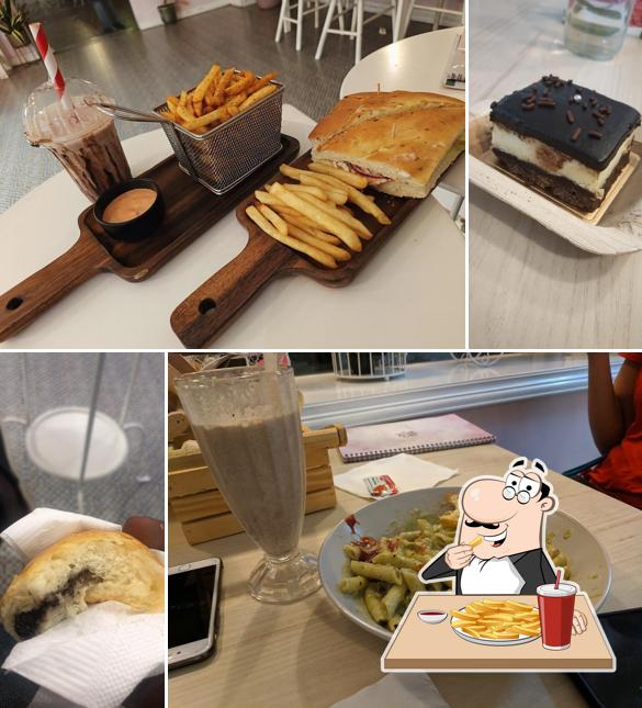 French fries at Nicoli Pasticceria