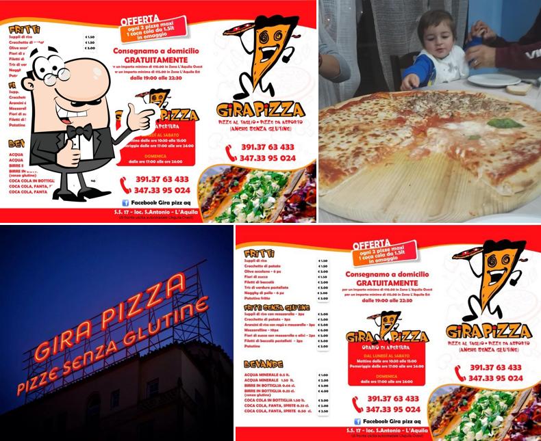 Voir cette photo de Gira Pizza anche Senza Glutine Consegna a Domicilio JUST EAT