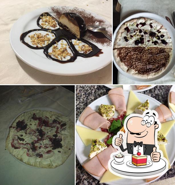Pizzeria a Funtana offre un'ampia varietà di dessert