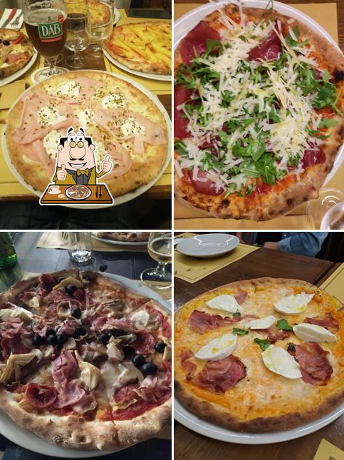 Scegli tra le molte varianti di pizza