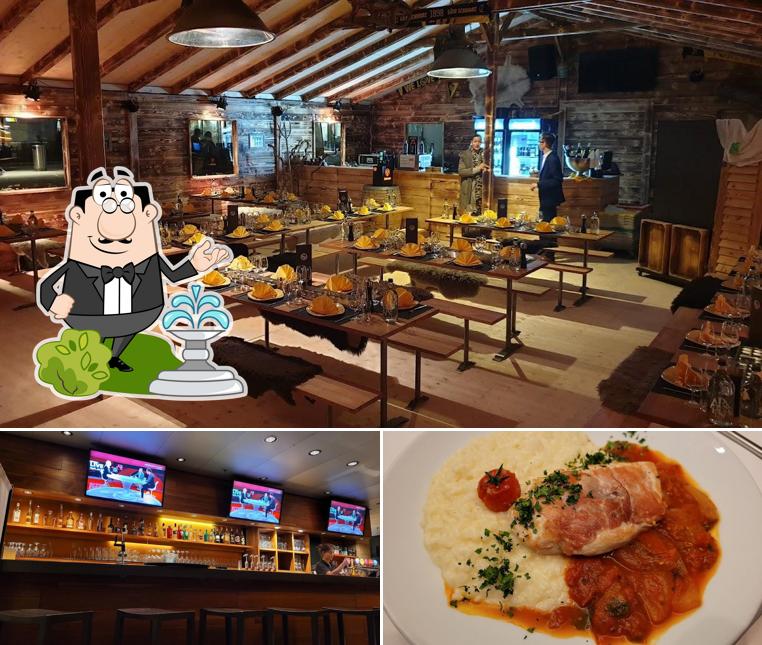 Tra le varie cose da Restaurant Eleven si possono trovare la esterno e cibo