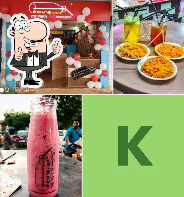 Look at the pic of Kev's Cafe