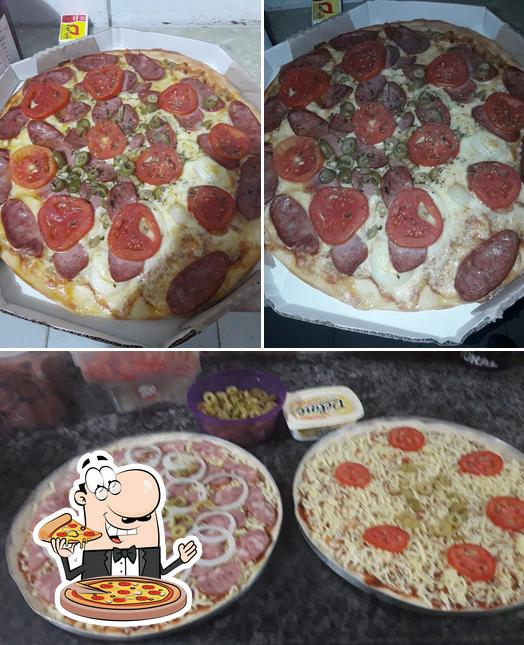 Consiga pizza no Rei da pizza