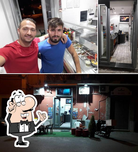 Gli interni di Transilvania Kebab Mania