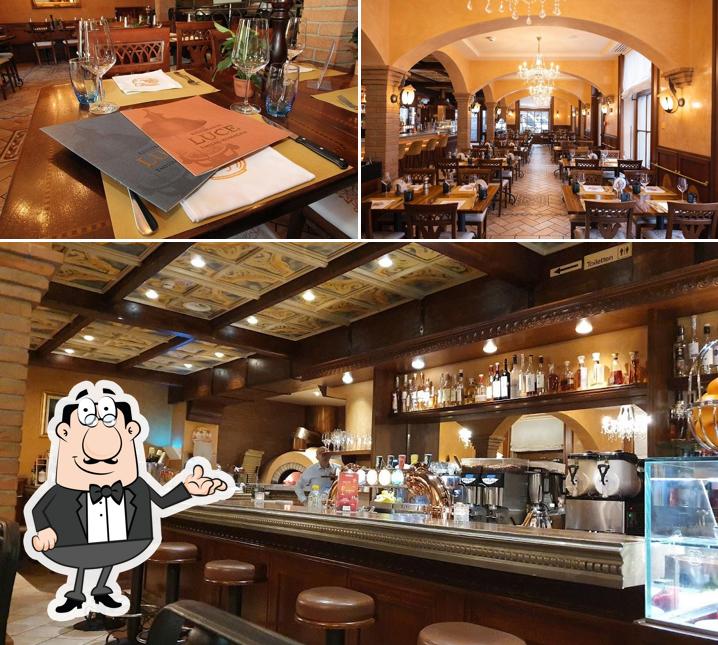 Gli interni di Ristorante Luce
