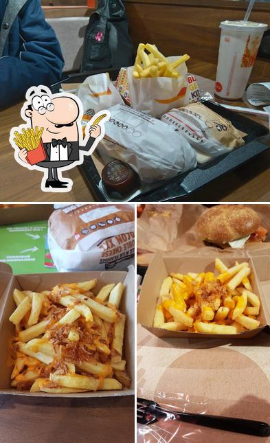 Commandez des frites à Burger King