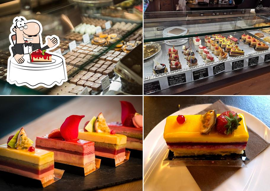 Le Pâtissier de l'Hôtel Cailler propose une éventail de desserts