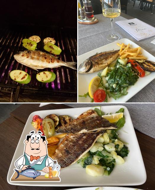 Saumon grillé à Bonaca