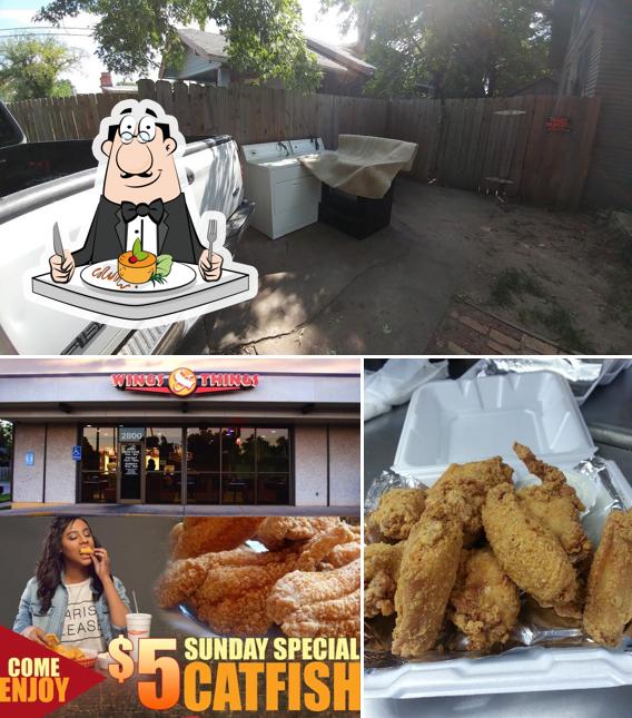 Wings & Things, 2800 E Central Ave in Wichita Restaurant menu and reviews